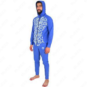 BSW Men’s Zipper Tracksuit for Comfort & Style – Ideal for Gym, Sports, and Casual Wear – Light Blue – BFW-TS-1526