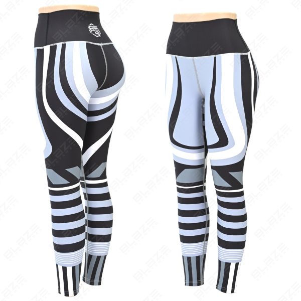 BSW Women’s Sublimation Leggings - Comfort, Style & Durability - Perfect for Active & Casual Wear - Multicolor - BSW-SL-0710 - Image 4