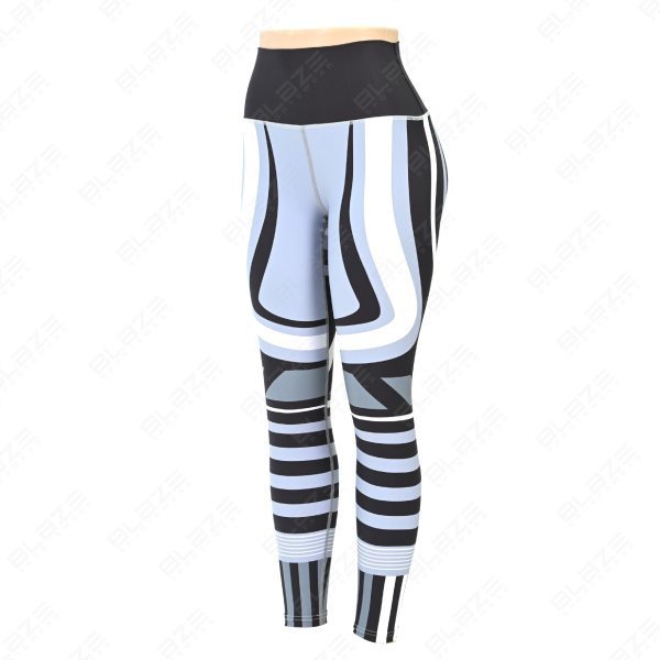 BSW Women’s Sublimation Leggings - Comfort, Style & Durability - Perfect for Active & Casual Wear - Multicolor - BSW-SL-0710 - Image 5