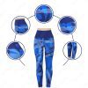 BSW Women’s Sublimation Leggings - Comfort, Style & Durability - Perfect for Active & Casual Wear - Multicolor - BSW-SL-0712 - Image 2