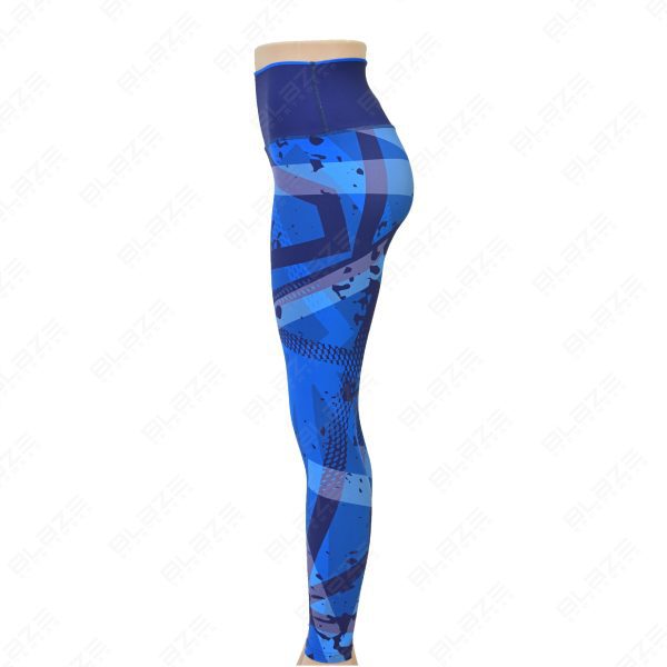 BSW Women’s Sublimation Leggings - Comfort, Style & Durability - Perfect for Active & Casual Wear - Multicolor - BSW-SL-0712 - Image 5