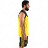 BSW Basketball Uniform - Custom Design, Size, Player Name, Number - Comfortable, Breathable Fabric - Yellow/Black - BSW-BBU-0203 - Image 5