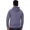 Men's Pullover Hoodie - Soft, Comfortable Cotton Blend, Stylish, Cozy & Warm for Winter, Perfect for Casual Wear - Grey - BSW-HS-1709 - Image 6