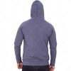 Men's Pullover Hoodie - Soft, Comfortable Cotton Blend, Stylish, Cozy & Warm for Winter, Perfect for Casual Wear - Grey - BSW-HS-1709 - Image 7