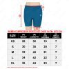 BSW Women’s Booty Shorts – Breathable, Four-Way Stretch Spandex/Nylon Fabric, Solid - Cyan - BSW-WBS-3304 - Image 9