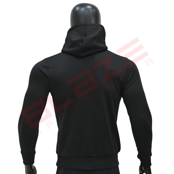 Men's Pullover Hoodie - Soft, Comfortable Cotton Blend, Stylish, Cozy & Warm for Winter, Perfect for Casual Wear - Black - BSW-HS-1713 - Image 7