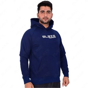 Men’s Pullover Hoodie – Soft, Comfortable Cotton Blend, Stylish, Cozy & Warm for Winter, Perfect for Casual Wear – Blue – BSW-HS-1710