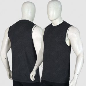 BSW Sleeveless T-Shirt – Lightweight, Breathable for Active Comfort – Black