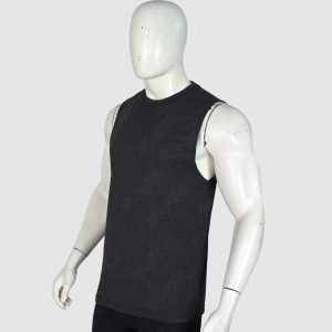 BSW Sleeveless T-Shirt – Lightweight, Breathable for Active Comfort – Black