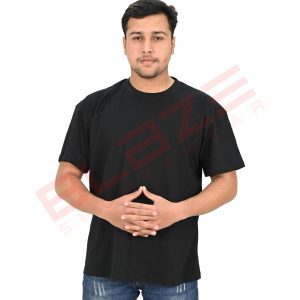 BSW Premium Men’s T-Shirt – Comfortable, Stylish, Perfect for Workouts & Everyday Wear – Black – BSW-MTS-1201