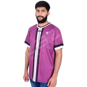 BSW Premium Men’s T-Shirt – Comfortable, Stylish, Perfect for Workouts & Everyday Wear – Purple – BSW-MTS-1214