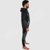 BSW Men’s Zipper Tracksuit for Comfort & Style – Ideal for Gym, Sports, and Casual Wear - Black - BSW-TS-1534 - Image 4
