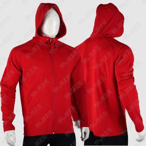 Men’s Zipper Hoodie – Versatile, Soft Cotton Blend, Full-Zip Design for Easy Wear, Stylish & Comfortable for All Seasons – Maroon – BSW-HS-1701