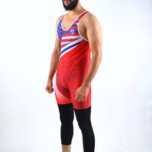 BSW Sublimated Wrestling Singlet