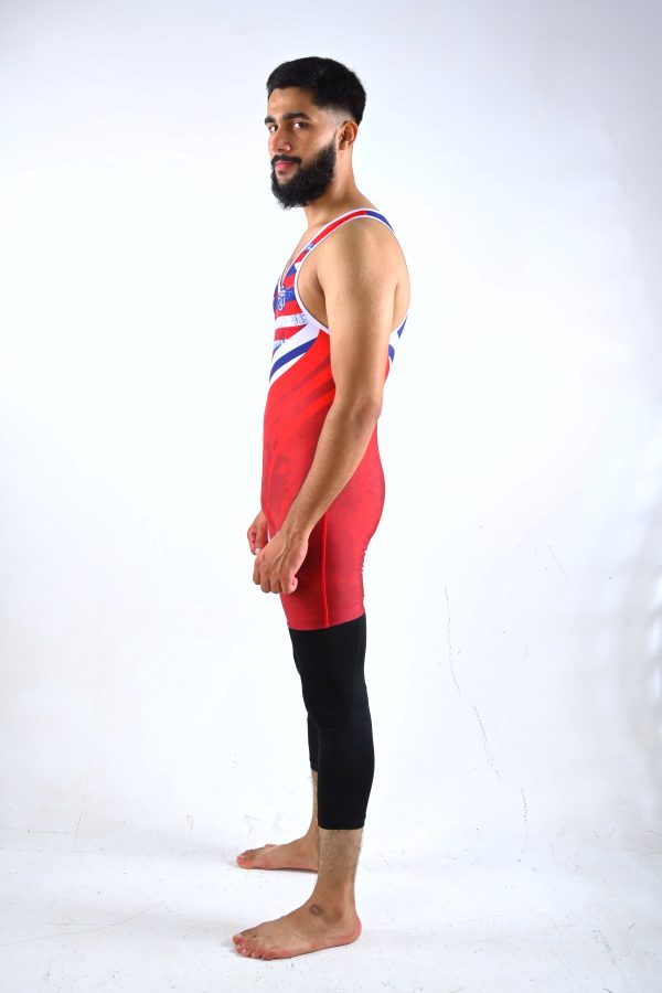 BSW Sublimated Wrestling Singlet - Image 3
