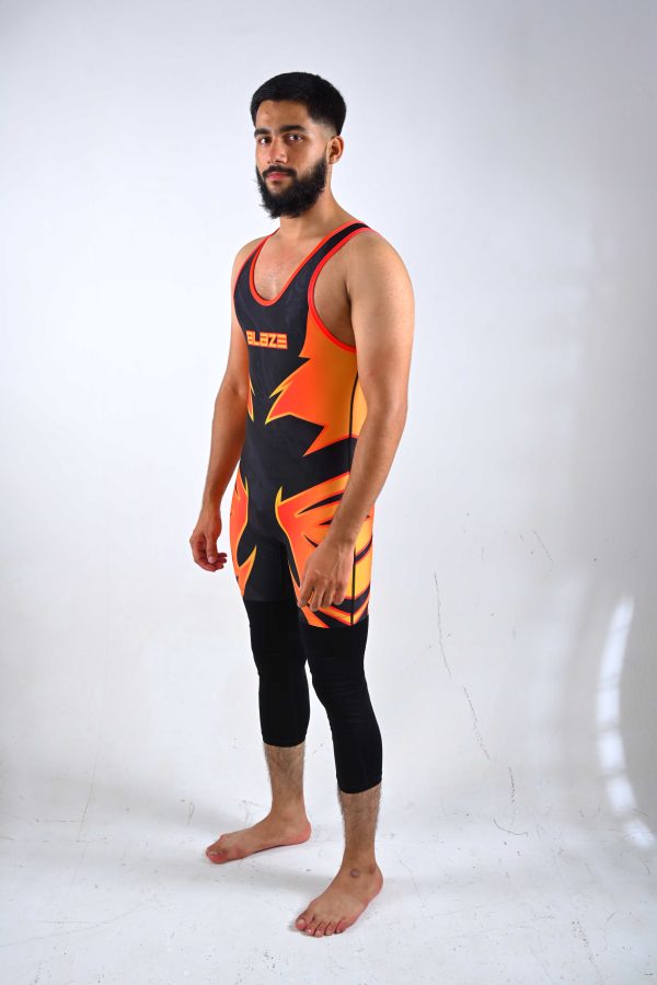BSW Champion Series Sublimated Wrestling Singlet - Image 2