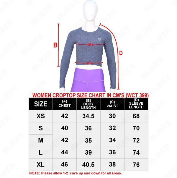 BSW ActiveFlex Women’s Crop Top - Image 6