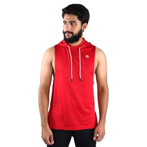 Men’s Sleeveless Hoodie – Athletic, Stylish & Lightweight - BFW-HS-1715